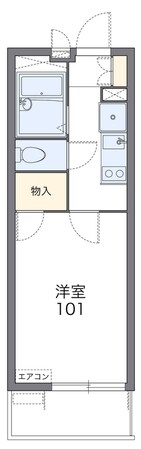 レオパレス常盤の物件間取画像